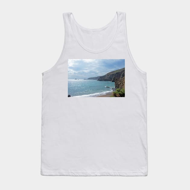 Dixcart Bay, Sark, Channel Islands Tank Top by HazelWright